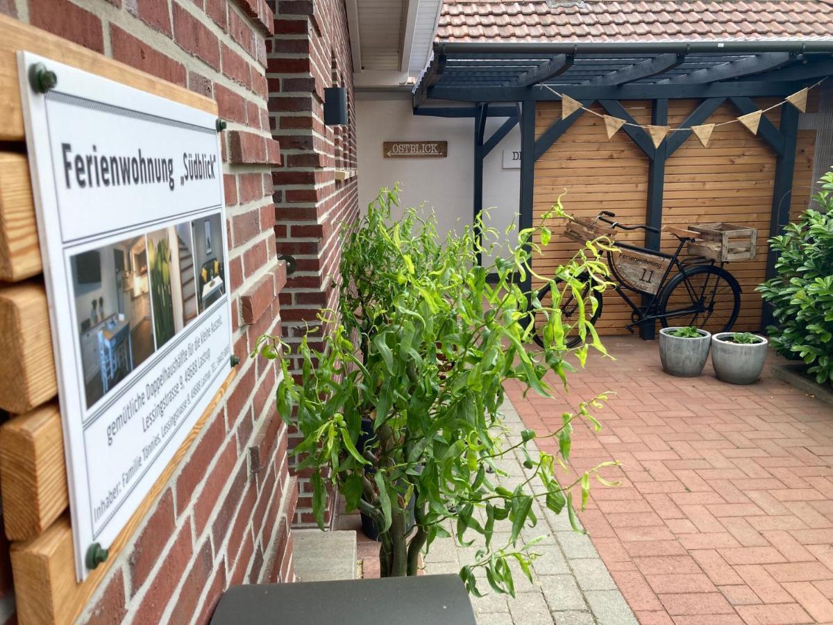 Apartamento „Südblick“ gemütliche Doppelhaushälfte Lastrup Exterior foto